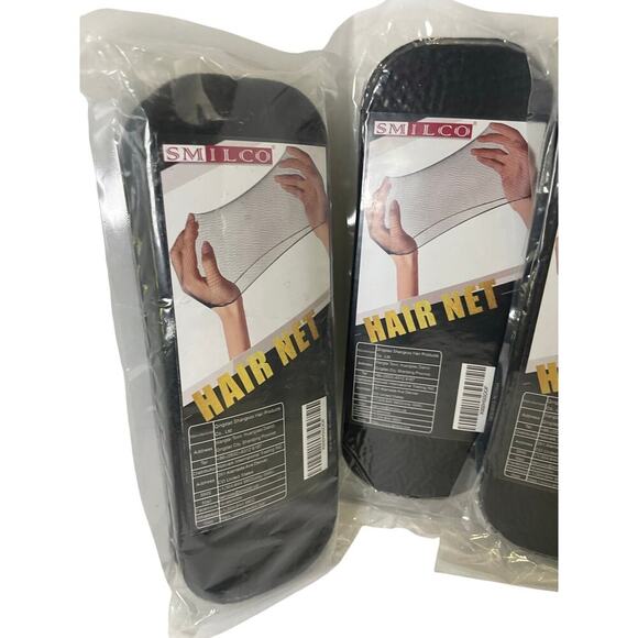 SMILCO HAIR NET 500 PIECES 22 inches INVISIBLE MESH ELASTIC EDGE VERSATILE - Picture 8 of 8